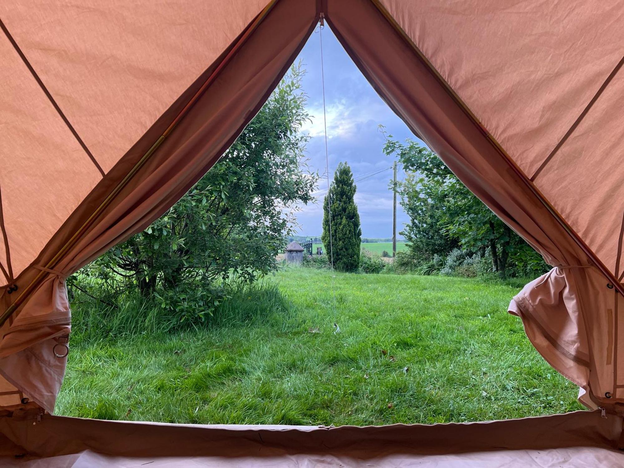 Bluebell Tent At Ballyward Croft Ardkeen Dış mekan fotoğraf