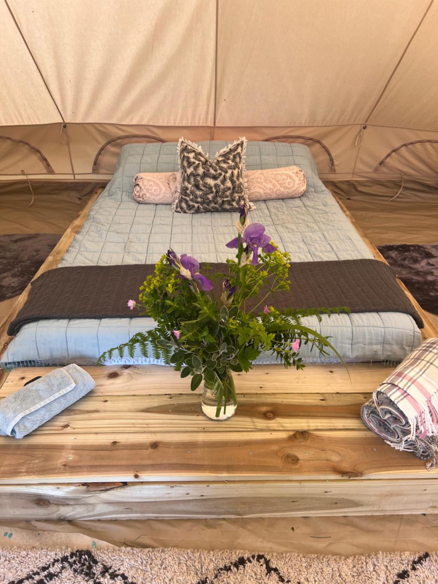 Bluebell Tent At Ballyward Croft Ardkeen Dış mekan fotoğraf
