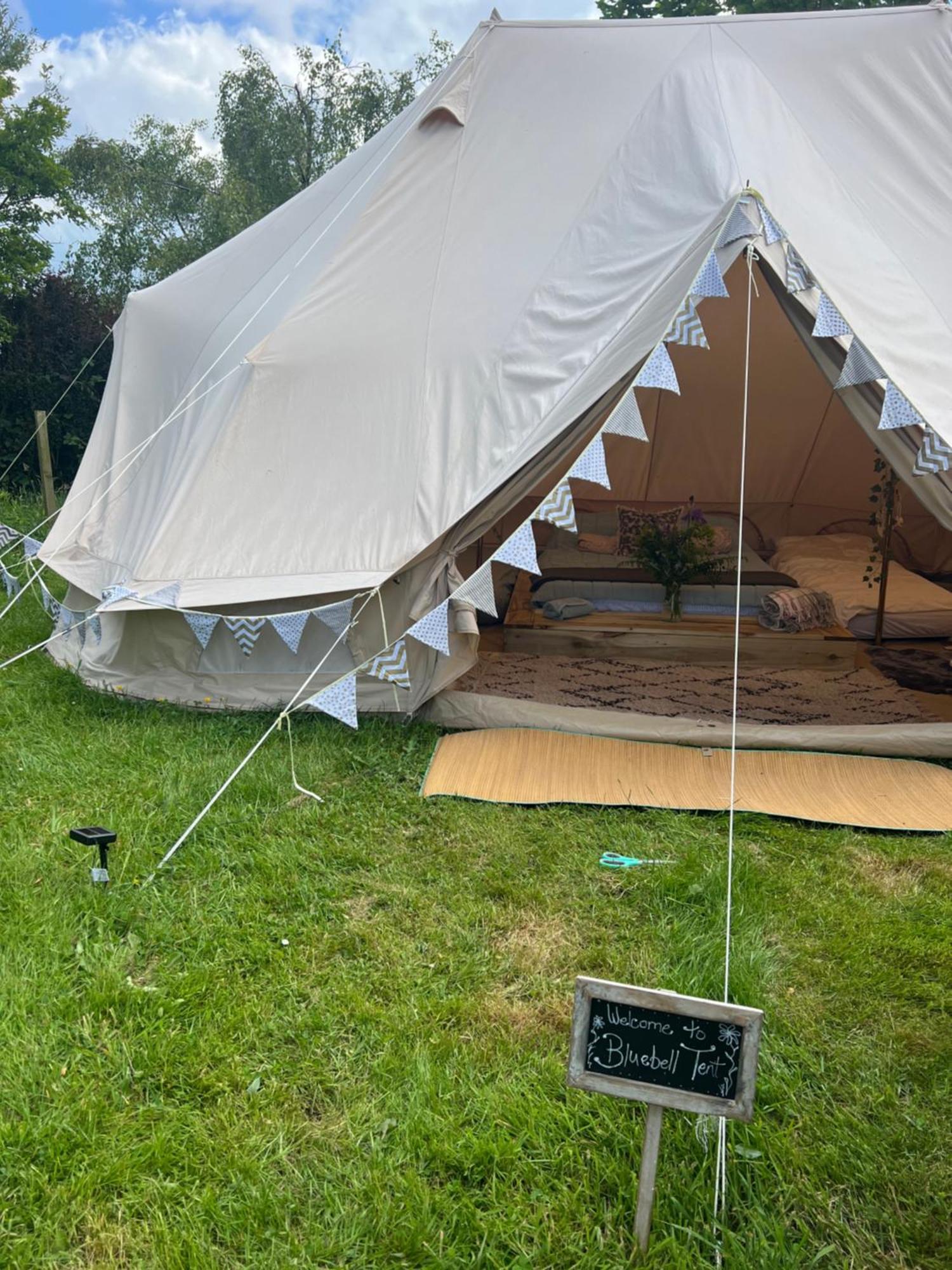 Bluebell Tent At Ballyward Croft Ardkeen Dış mekan fotoğraf