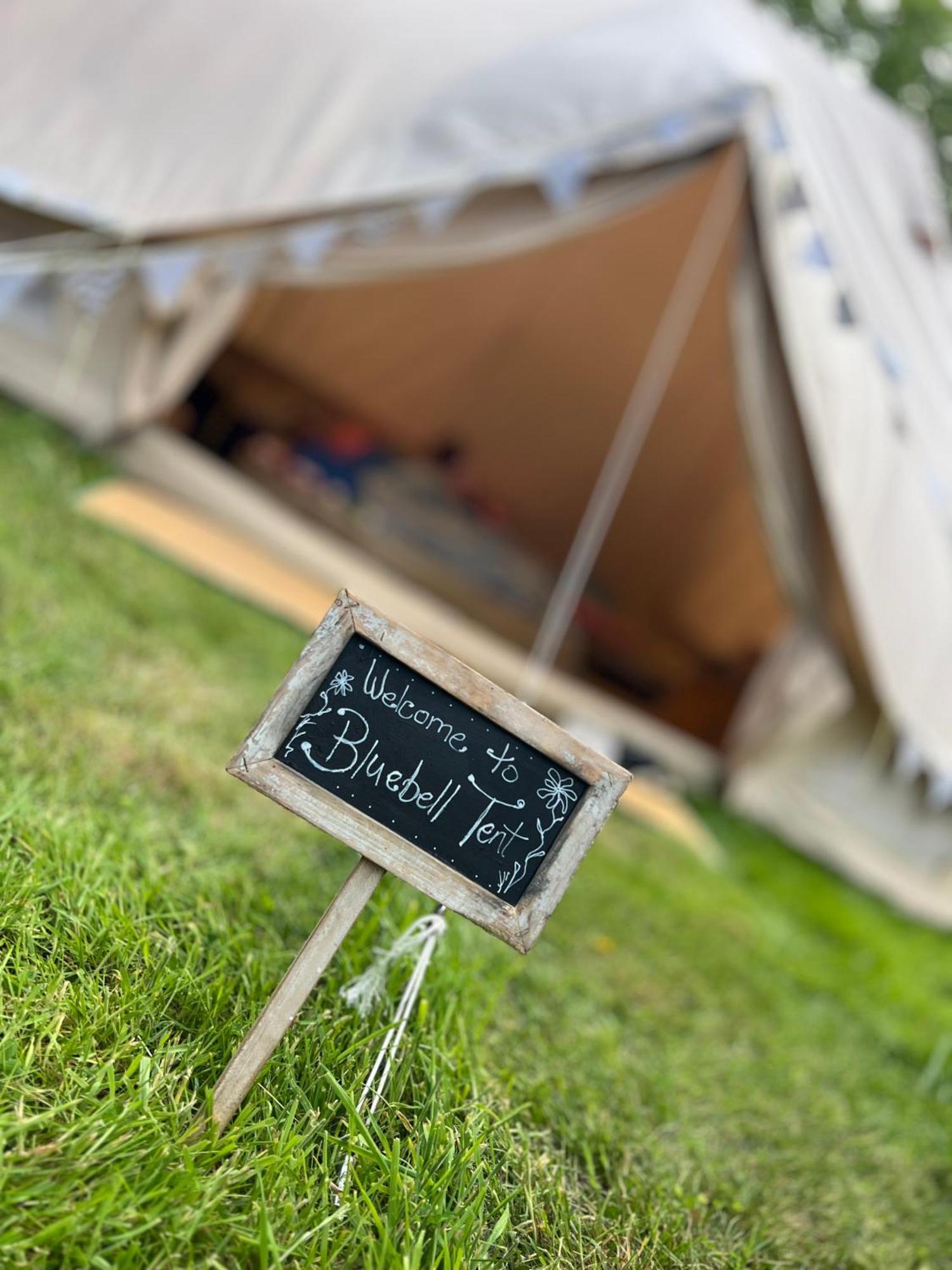 Bluebell Tent At Ballyward Croft Ardkeen Dış mekan fotoğraf